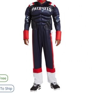 NFL New England Patriots Kids Costume NWT
